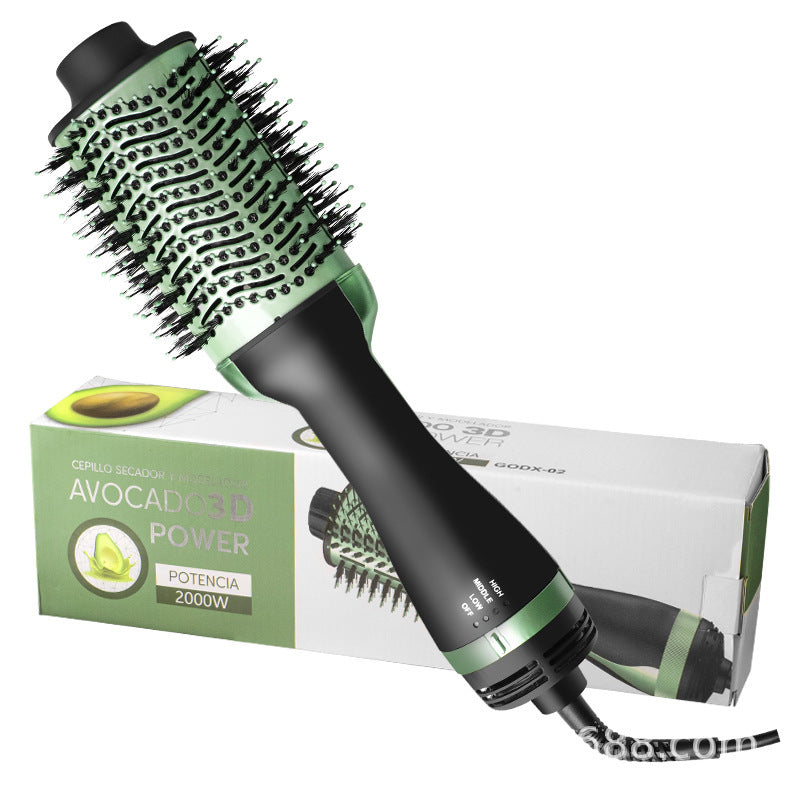 Volumizing hair dryer brush