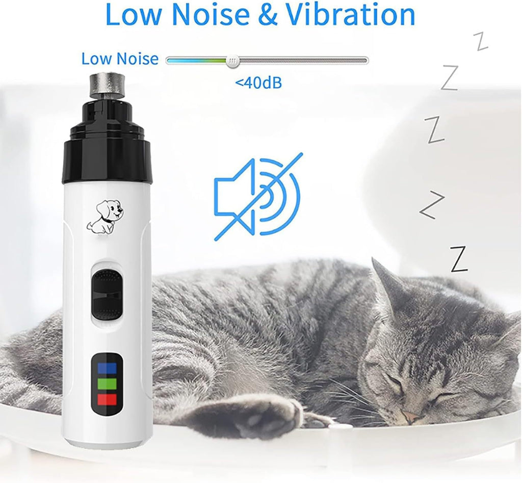 Low-Noise Pets Electric Rechargeable Nail Clippers