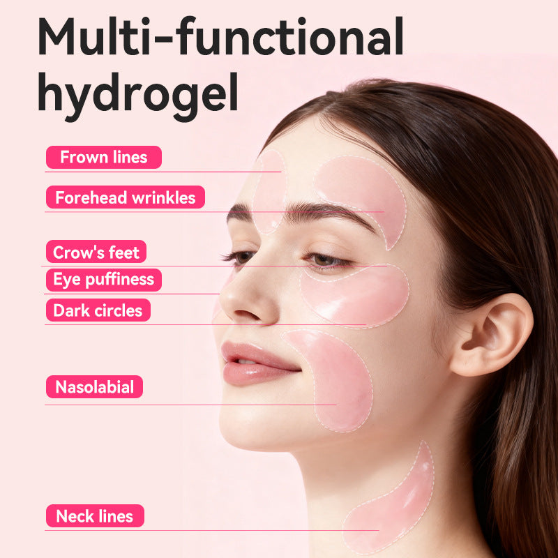 Peptide and Collagen Hydrogel Under-Eye Patches