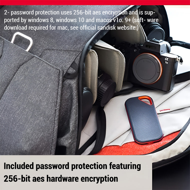 【32TB large capacity】Mobile hard disk🌟Transfers 2GB of data per second 🌟 Data encryption ensures protection, allowing you to store data anytime, anywhere 🌟