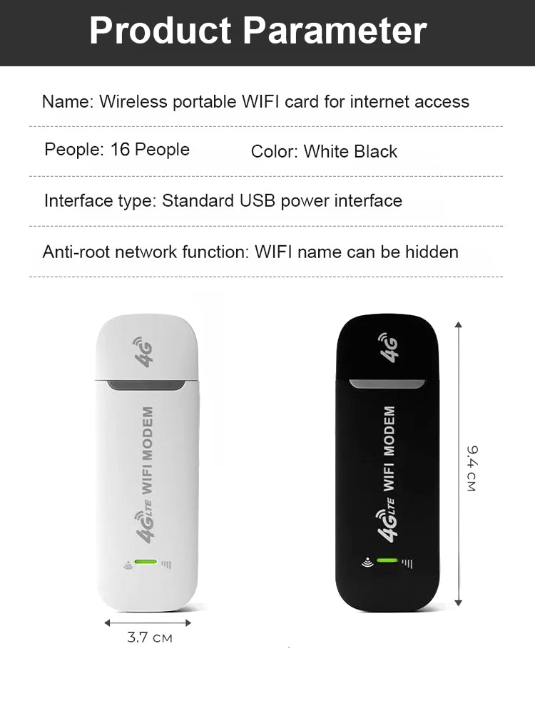 🔥【Stop Paying for Expensive Hotel WiFi!】 Unlock High-Speed Freedom: Portable 4G WiFi Modem!