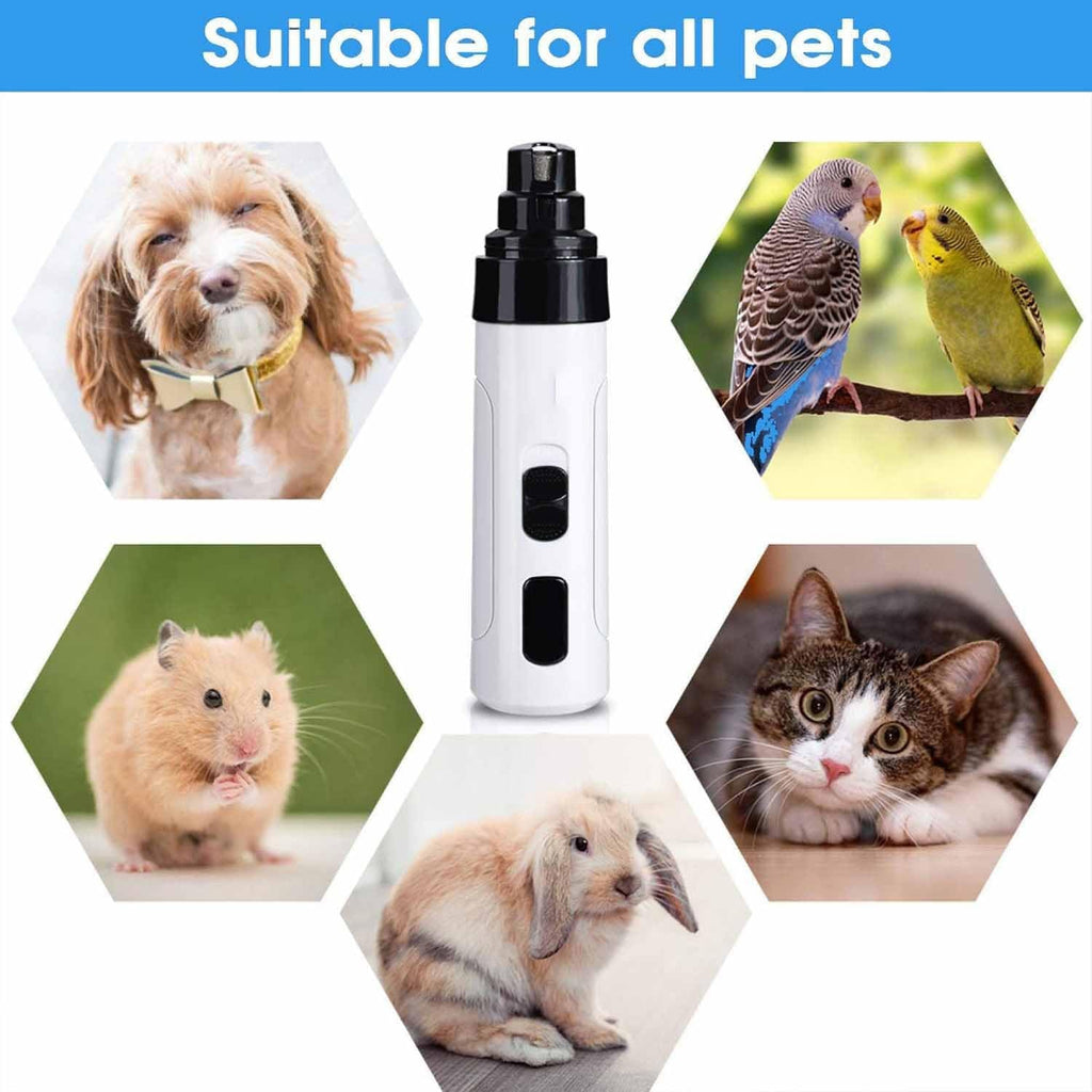 Low-Noise Pets Electric Rechargeable Nail Clippers