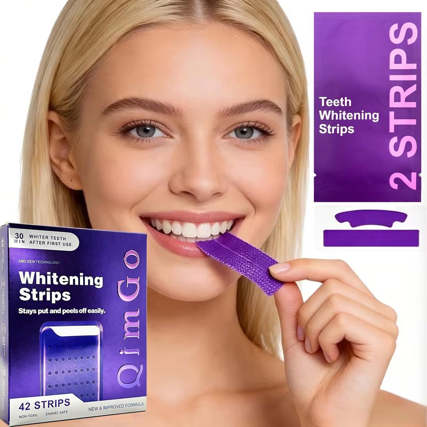 Purple Whitening Strips