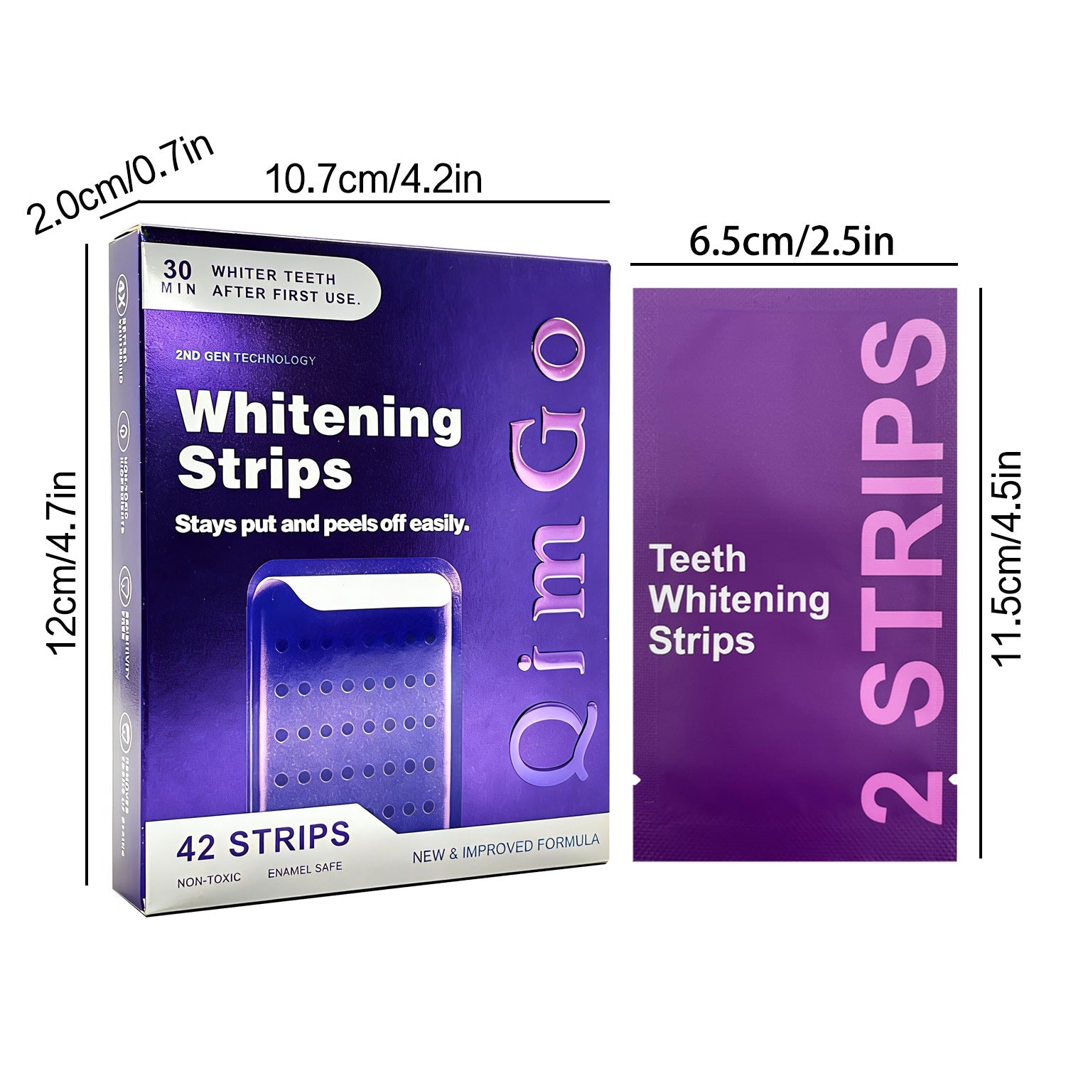 Purple Whitening Strips