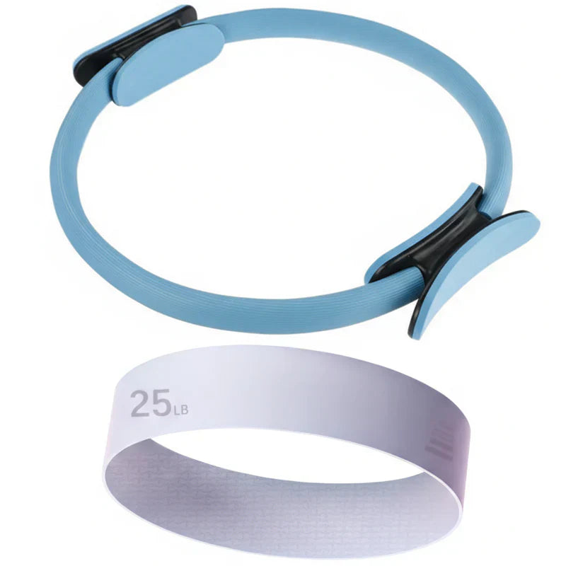 💪🌸 Shape, strengthen, improve posture – the all-in-one Pilates ring for every level! 🌿✨ Sustainable & effective for home use.