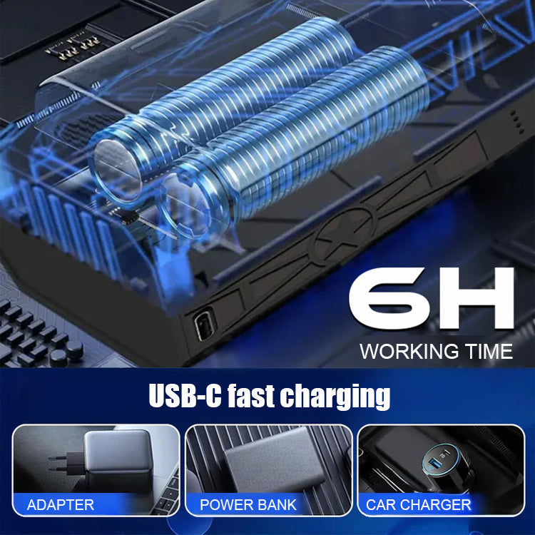 🔥【5000W High Power】Master Winter Cleanup with the Ultimate Snow Blower!