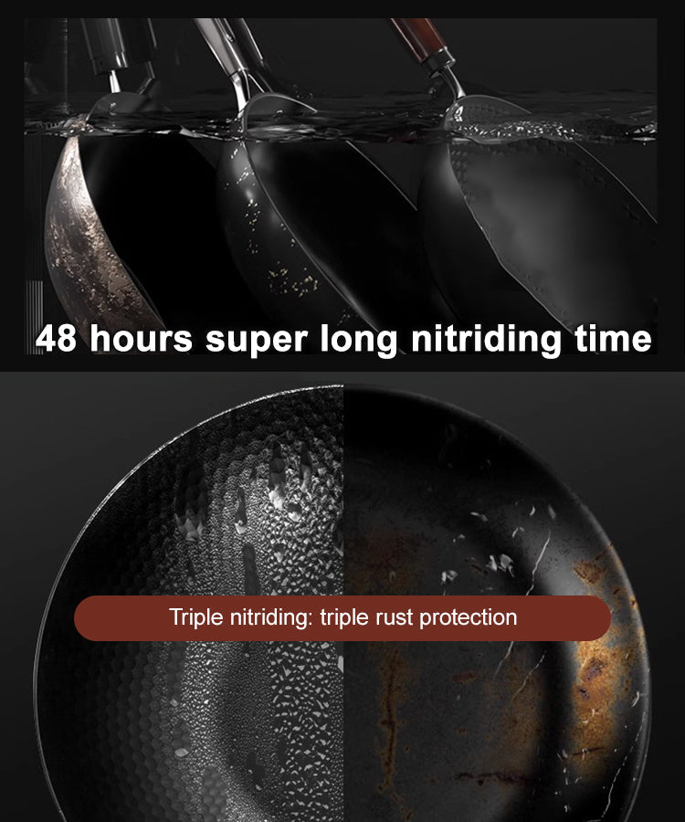 🔥[Uncoated healthy pot] Iron-supplemented pure iron non-stick pot