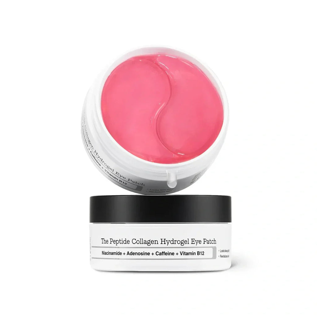 Peptide and Collagen Hydrogel Under-Eye Patches