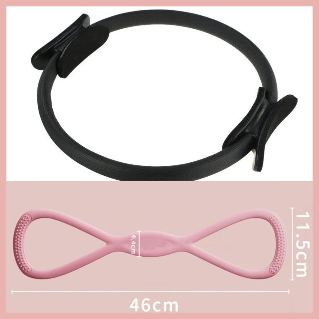 💪🌸 Shape, strengthen, improve posture – the all-in-one Pilates ring for every level! 🌿✨ Sustainable & effective for home use.