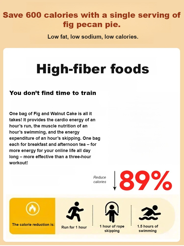 🔥【Sweet & Crunchy, No Guilt Snack】Black Sesame & Cranberry Fig Pastry