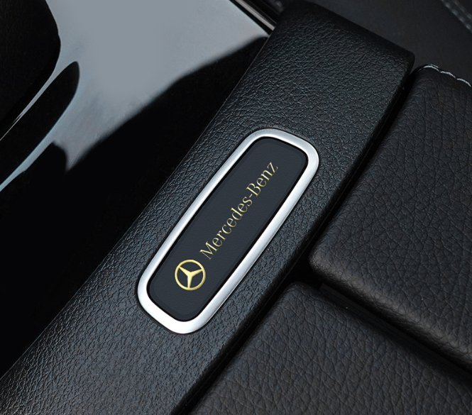 Metal Car Stickers - Pack of 4