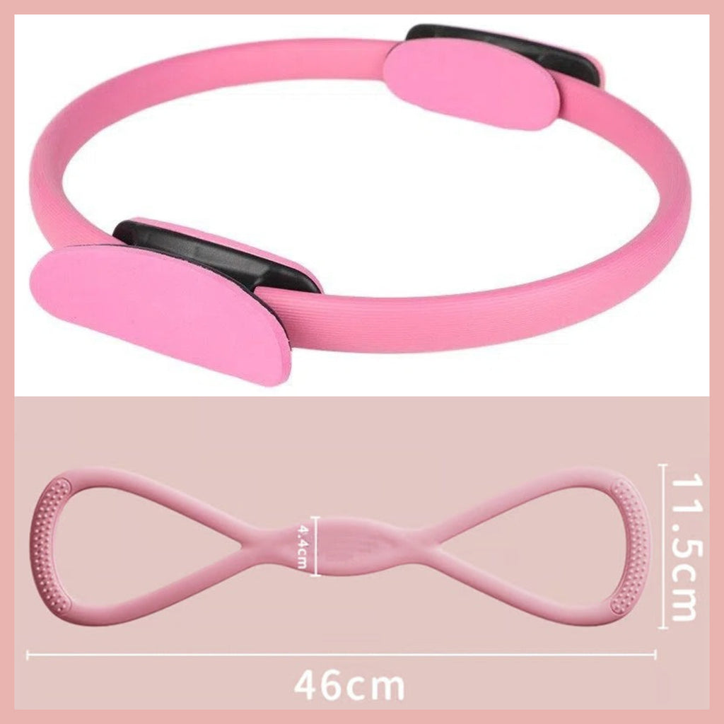 💪🌸 Shape, strengthen, improve posture – the all-in-one Pilates ring for every level! 🌿✨ Sustainable & effective for home use.