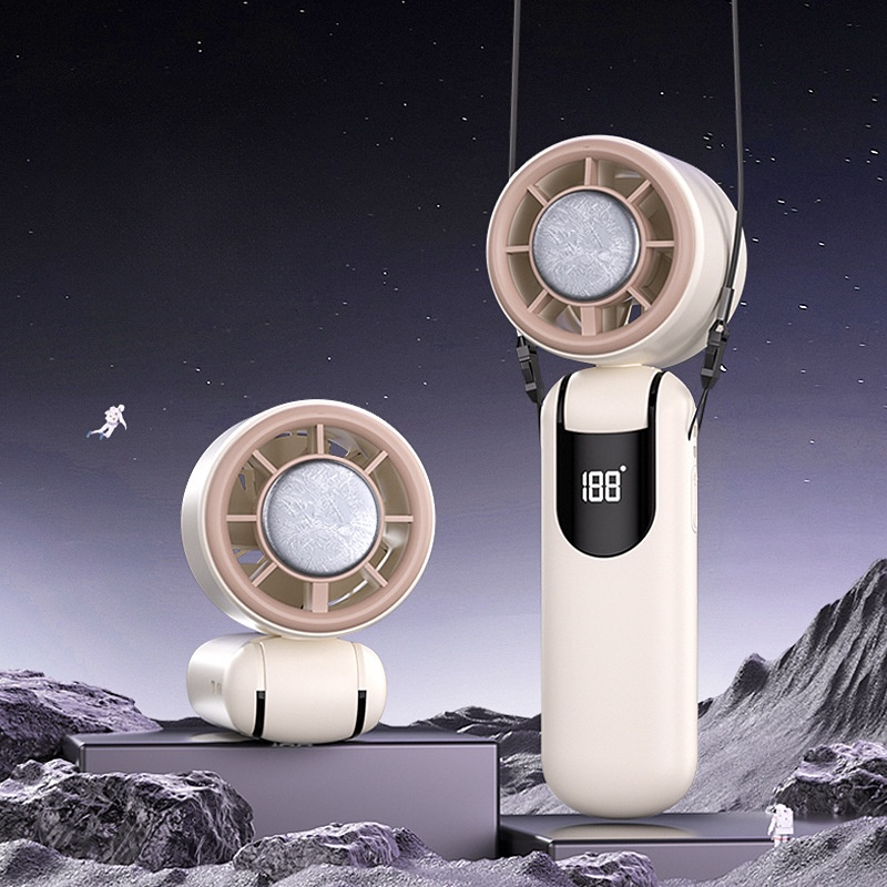 Experience sweat control in just three seconds and feel enveloped by an icy breeze in ten seconds. 🌟 Equipped with the same brushless motor technology used by NASA, enjoy the comfort of a personal air conditioner no matter where you are. 🌟