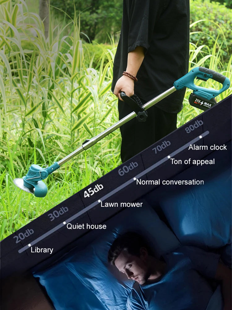 【Lightweight lithium battery garden lawn mower】50%OFF📢