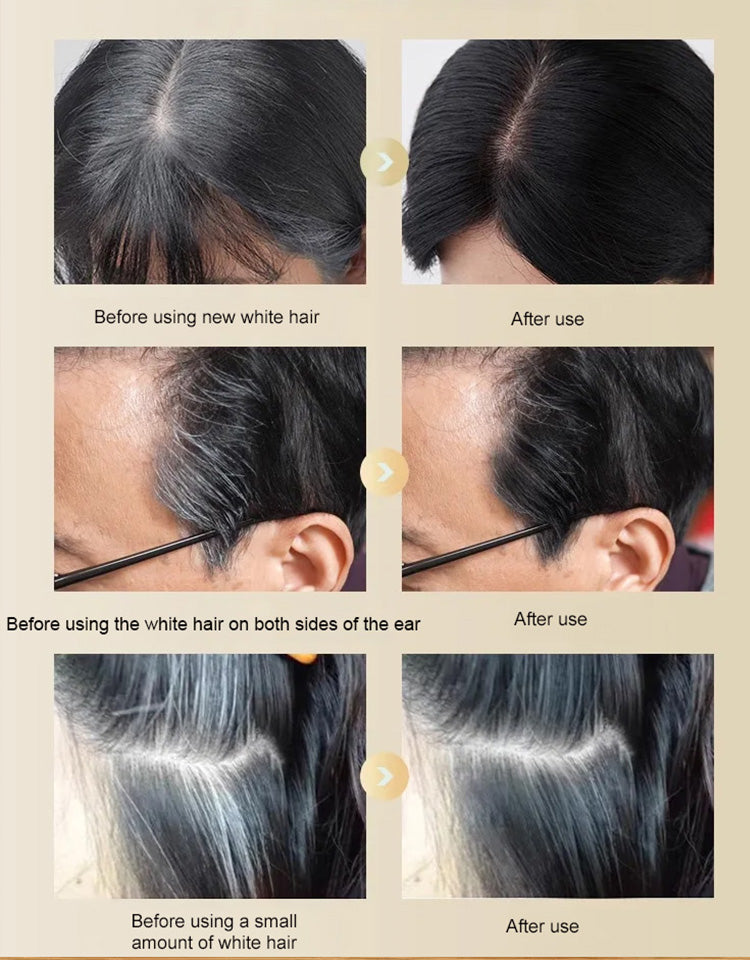 【Waterproof and sweat-proof hair dye stick】I bought one for my mom and now she looks years younger✨ She regrets not buying it sooner🎉