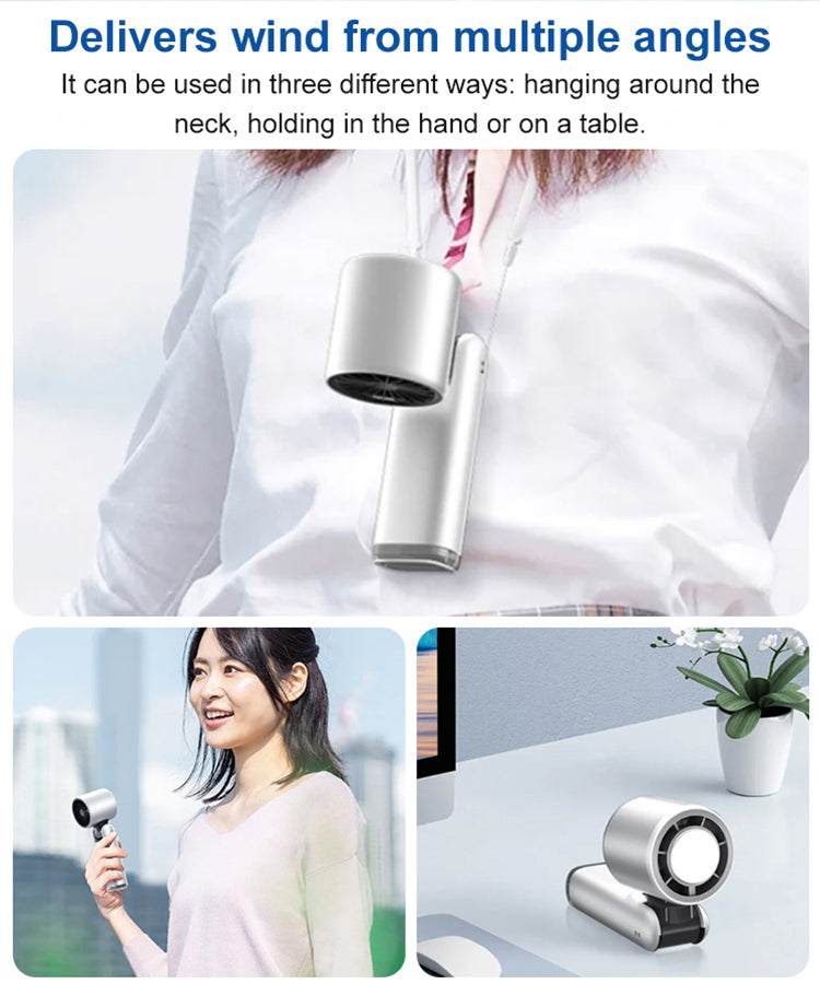 Experience air conditioner-like comfort at any moment ✨ Don't let the heat ruin your summer. With this, stop sweating in three seconds and be enveloped by an icy breeze in just ten seconds. ✨