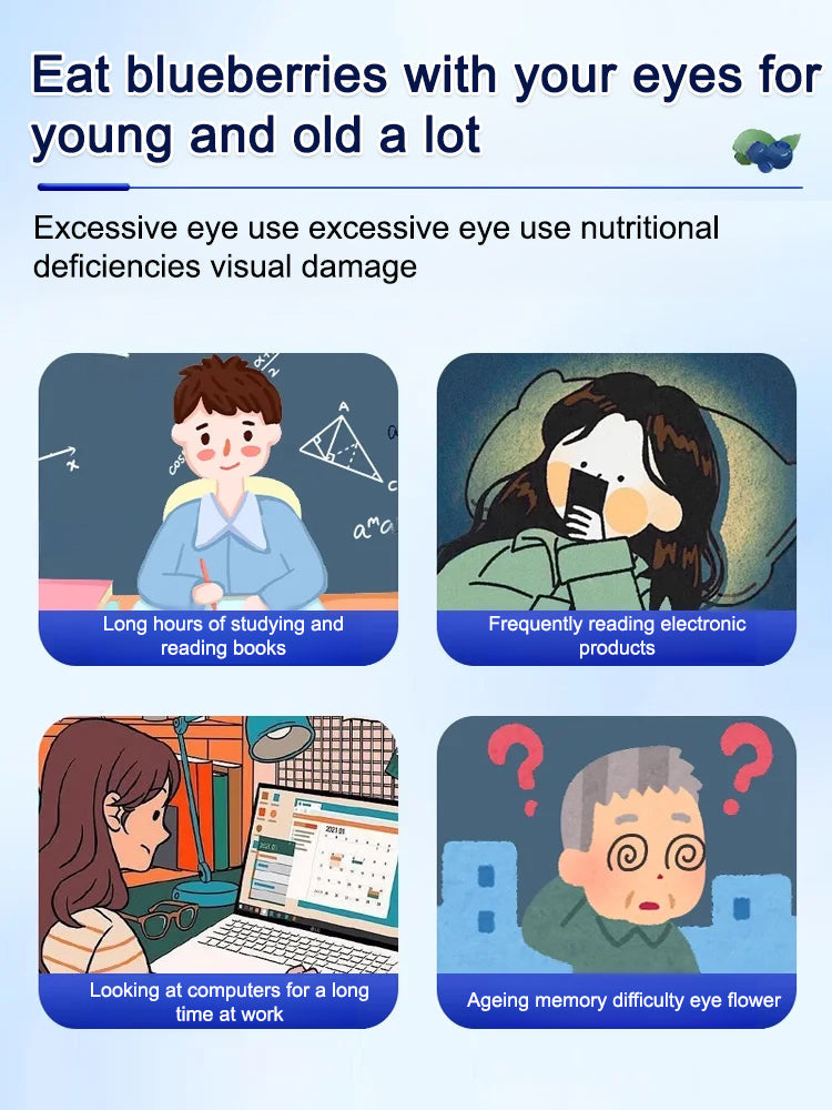 🔥【Premium Sugar-Free Blueberry Dried Fruit】Revitalize Your Vision and Health with Pure Chilean Blueberries!