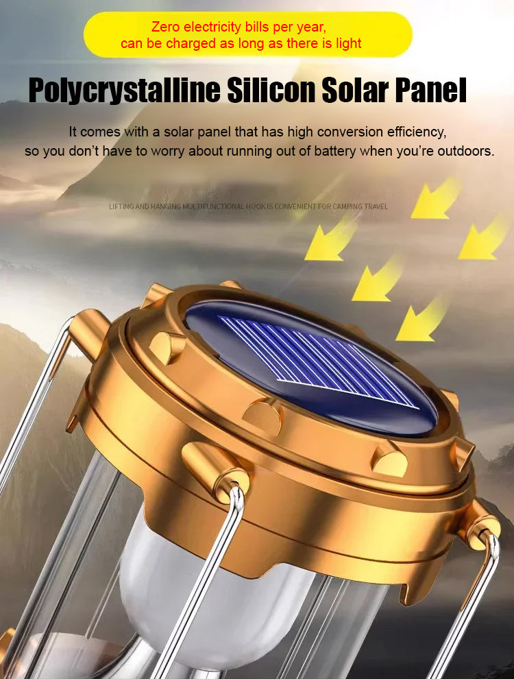 🔥【Zero electricity bills all year round!】Waterproof Multifunctional Solar Light