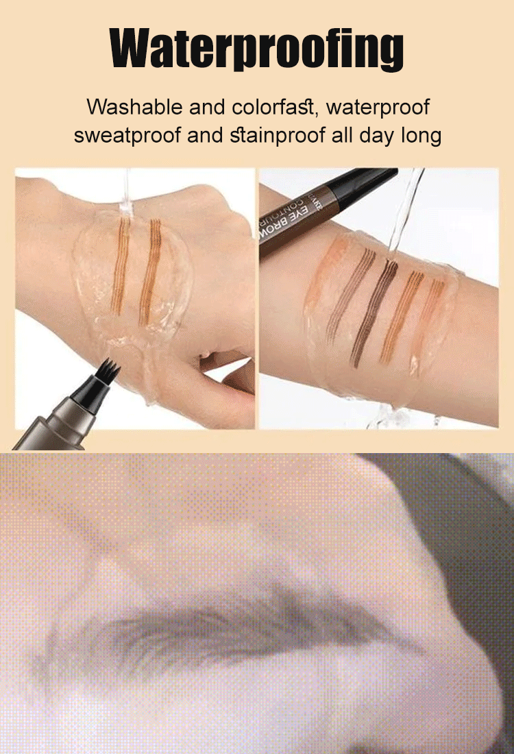 MADIELI   4 Head Liquid Bionic Eyebrow Pencil🏷50%OFF