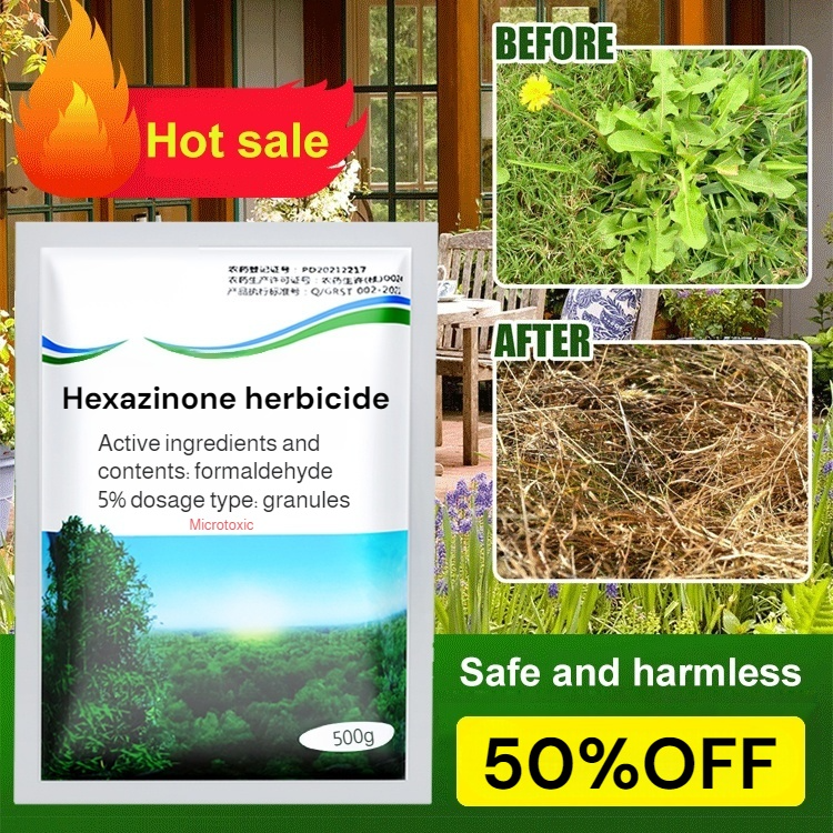 【Hexazinone herbicide】Doesn't Harm Soil, No Tools Needed！