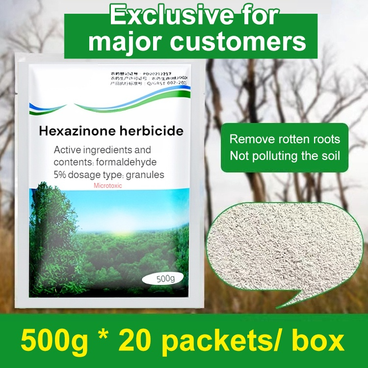 【Hexazinone herbicide】Doesn't Harm Soil, No Tools Needed！
