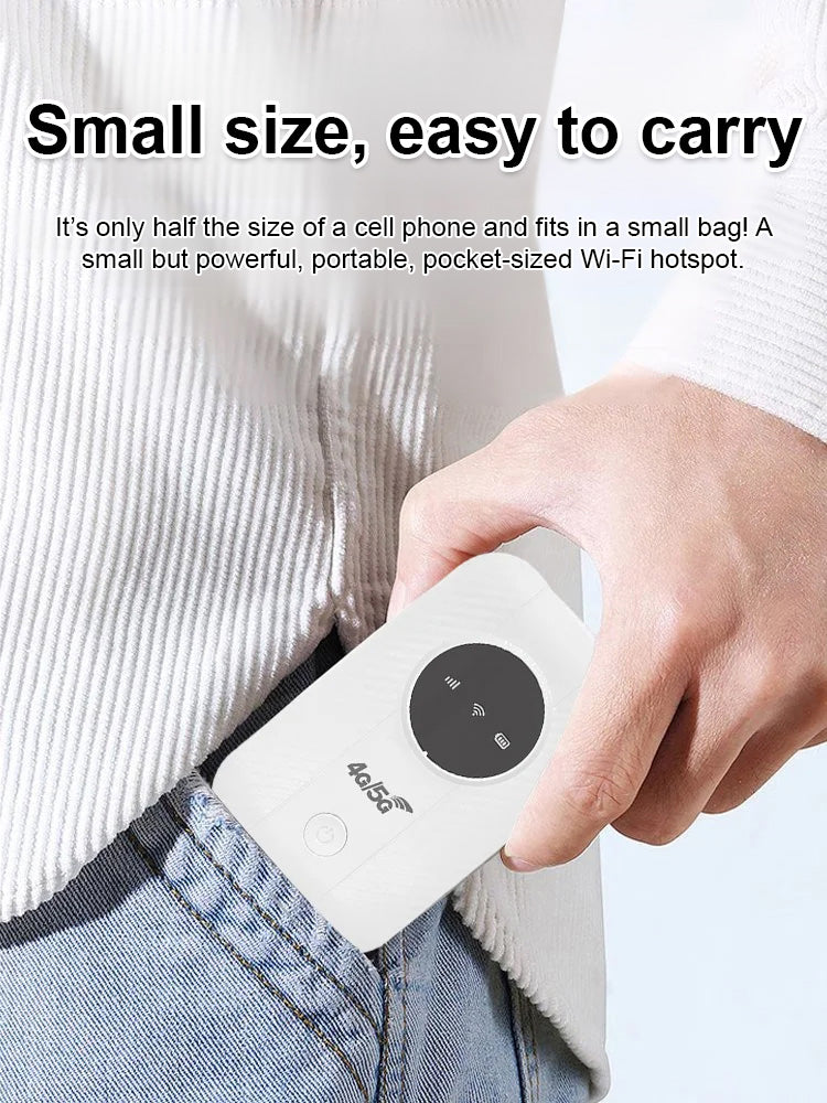 🛜【Free Internet, Everywhere You Go】Free Internet in Your Pocket 5G Router