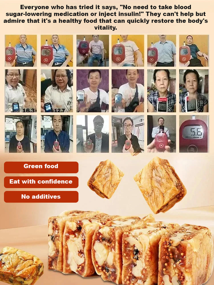 🔥【Sweet & Crunchy, No Guilt Snack】Black Sesame & Cranberry Fig Pastry