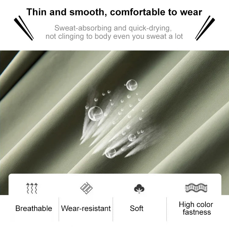 🔥【Summer ultra-thin breathable ice silk pants】Limited-time offer, 50% off.