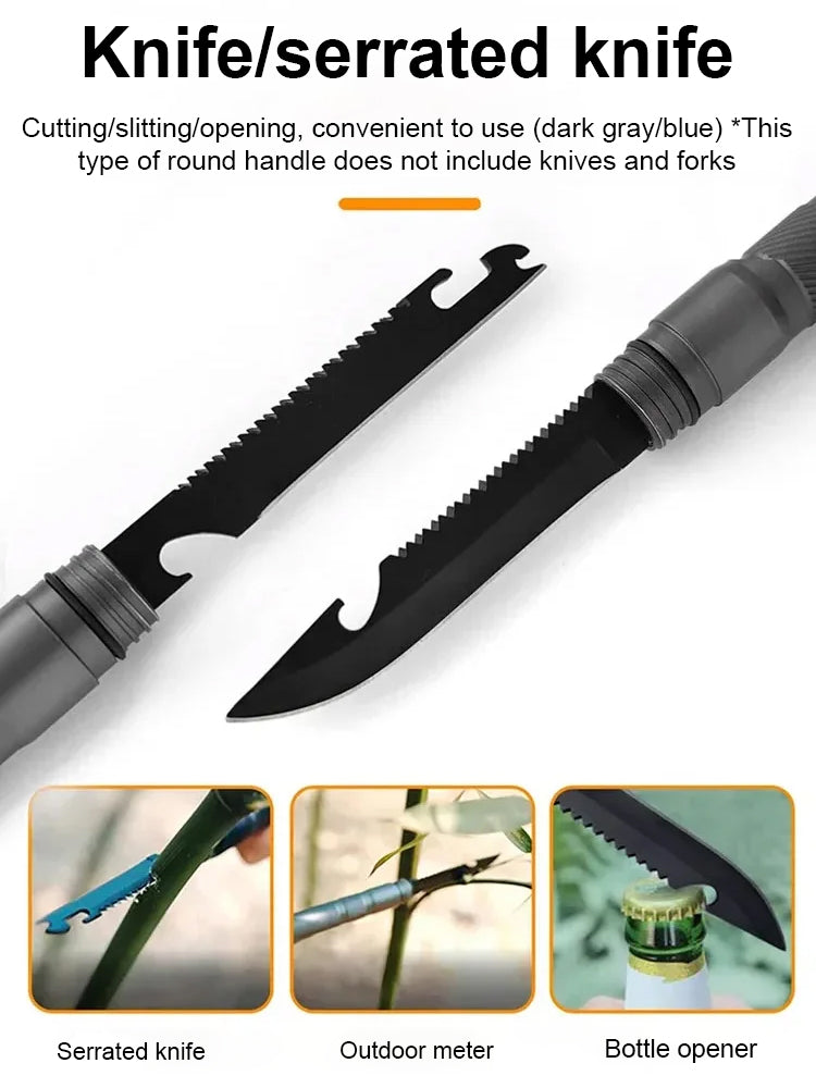 Folding multifunctional trekking pole