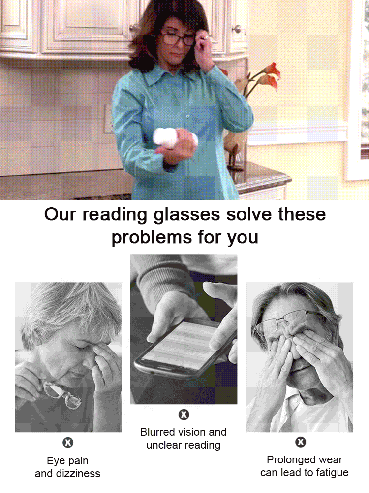 For the price of a single meal 🍔, get high-tech auto-focus, blue light blocking reading glasses 🤓—no need to worry about compatibility! 👍