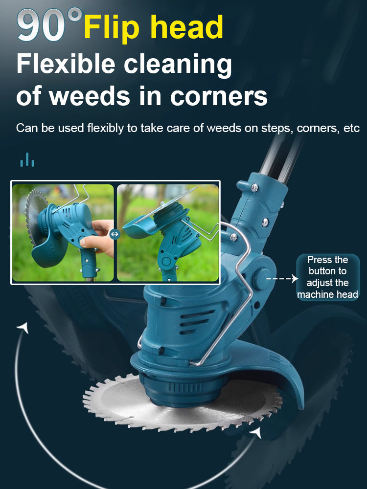 【Lightweight lithium battery garden lawn mower】50%OFF📢