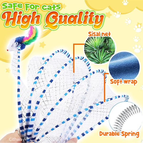 Self-play Cat Hunting Spiral Tunnel Toy