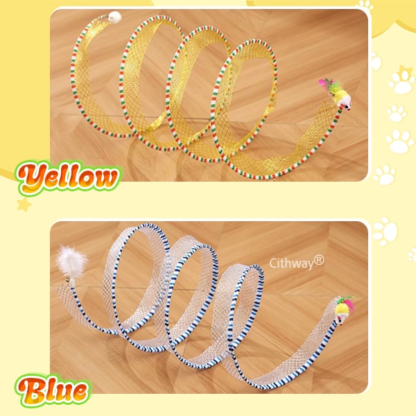 Self-play Cat Hunting Spiral Tunnel Toy