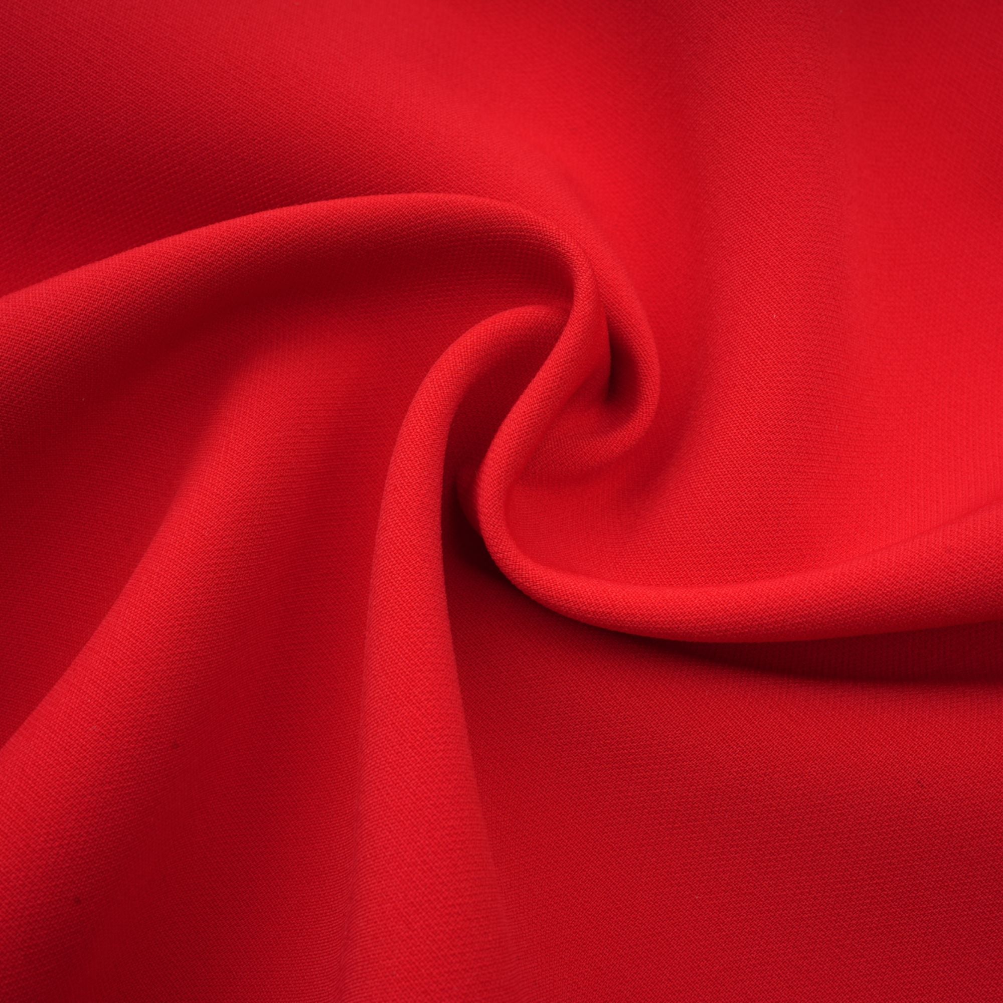 Anna red petal-sleeve cut-out bow mini dress