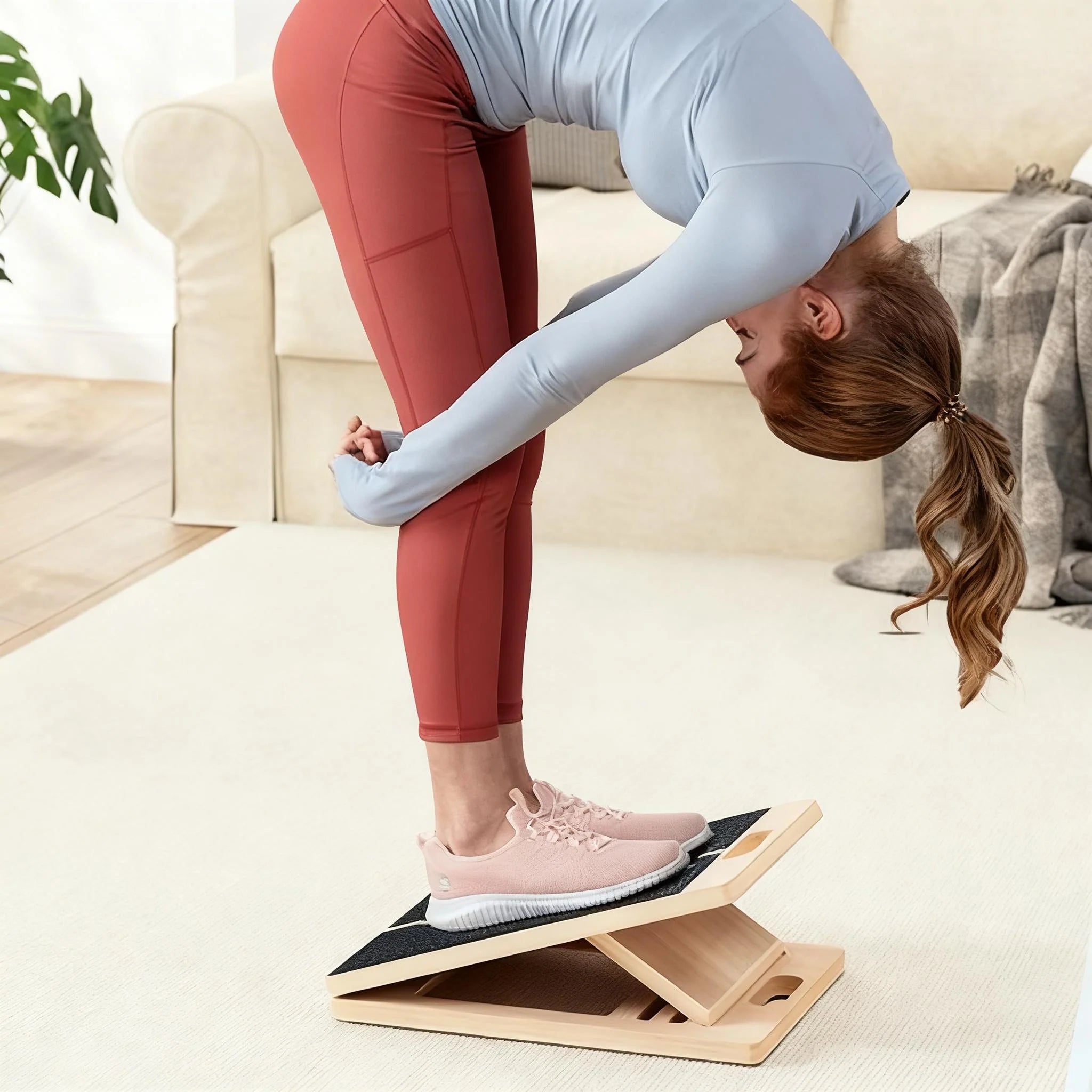 Portable Slant Board For Calf Stretching