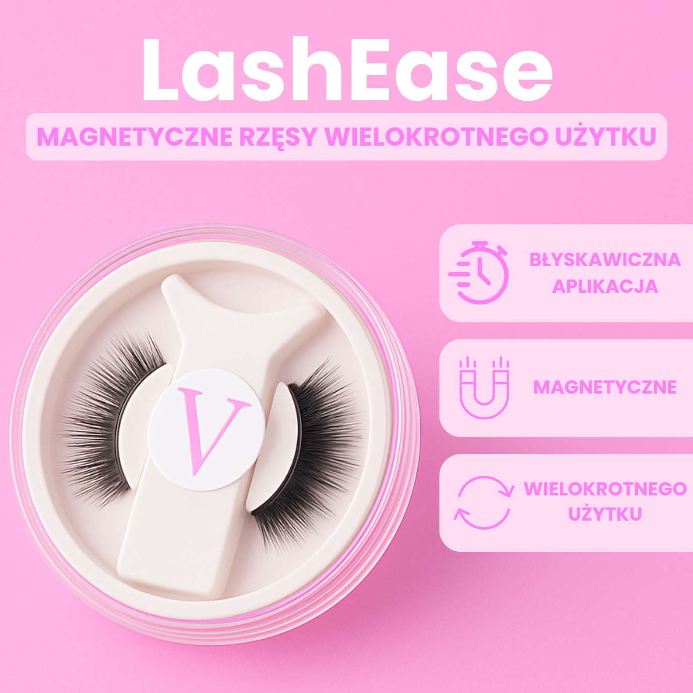 Magnetic Eyelashes + FREE APPLICATOR
