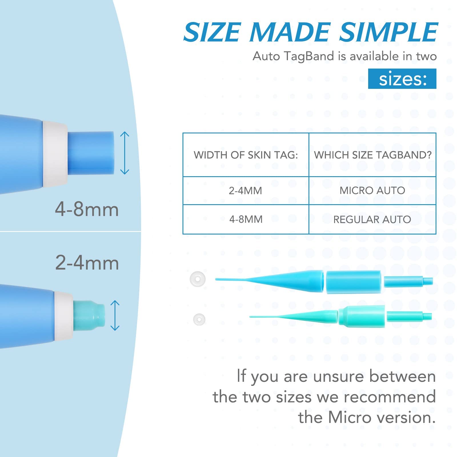 Auto Skin Tag Remover Kit for Face & Body