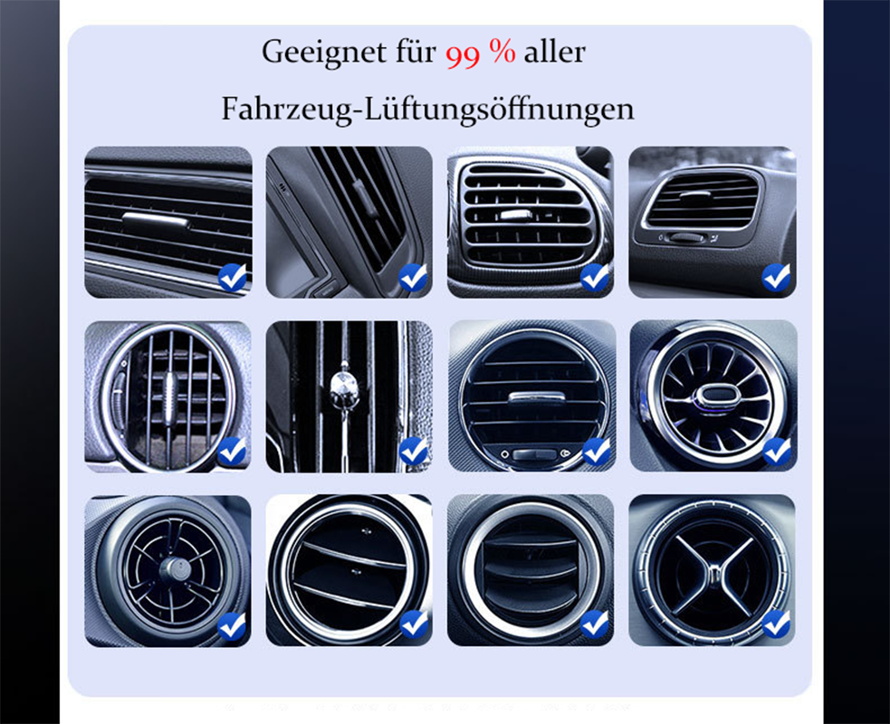 🔥The Latest Smart Technology of 2026🔥 Intelligent Electric Rotating Car Mount for Landscape and Portrait Modes