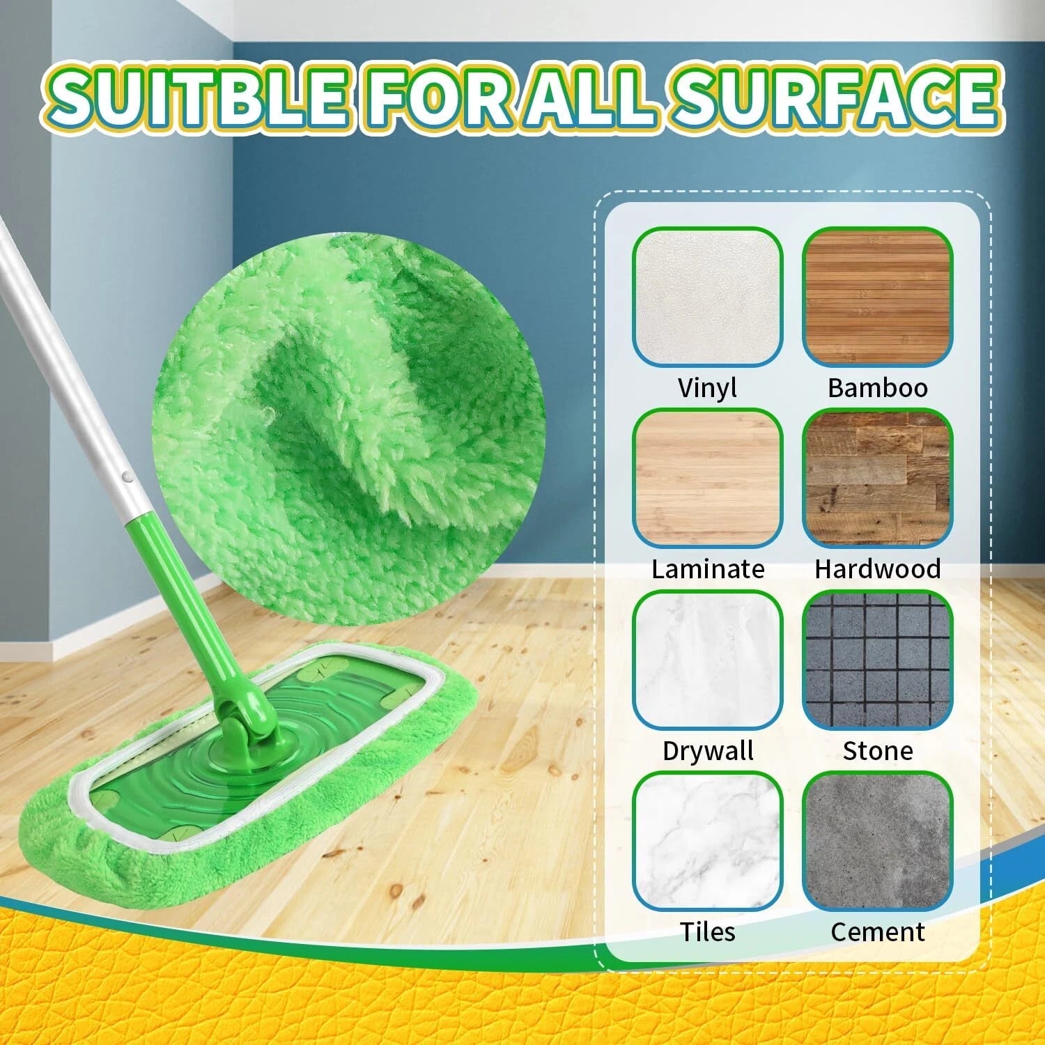 Reusable Mop for Swiffers