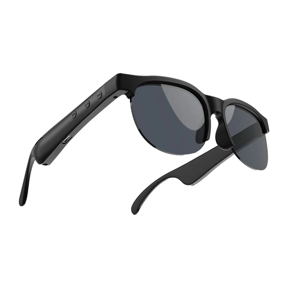 Smart Sunglasses Bluetooth Sunglasses with Built-in Speakers and Microphone