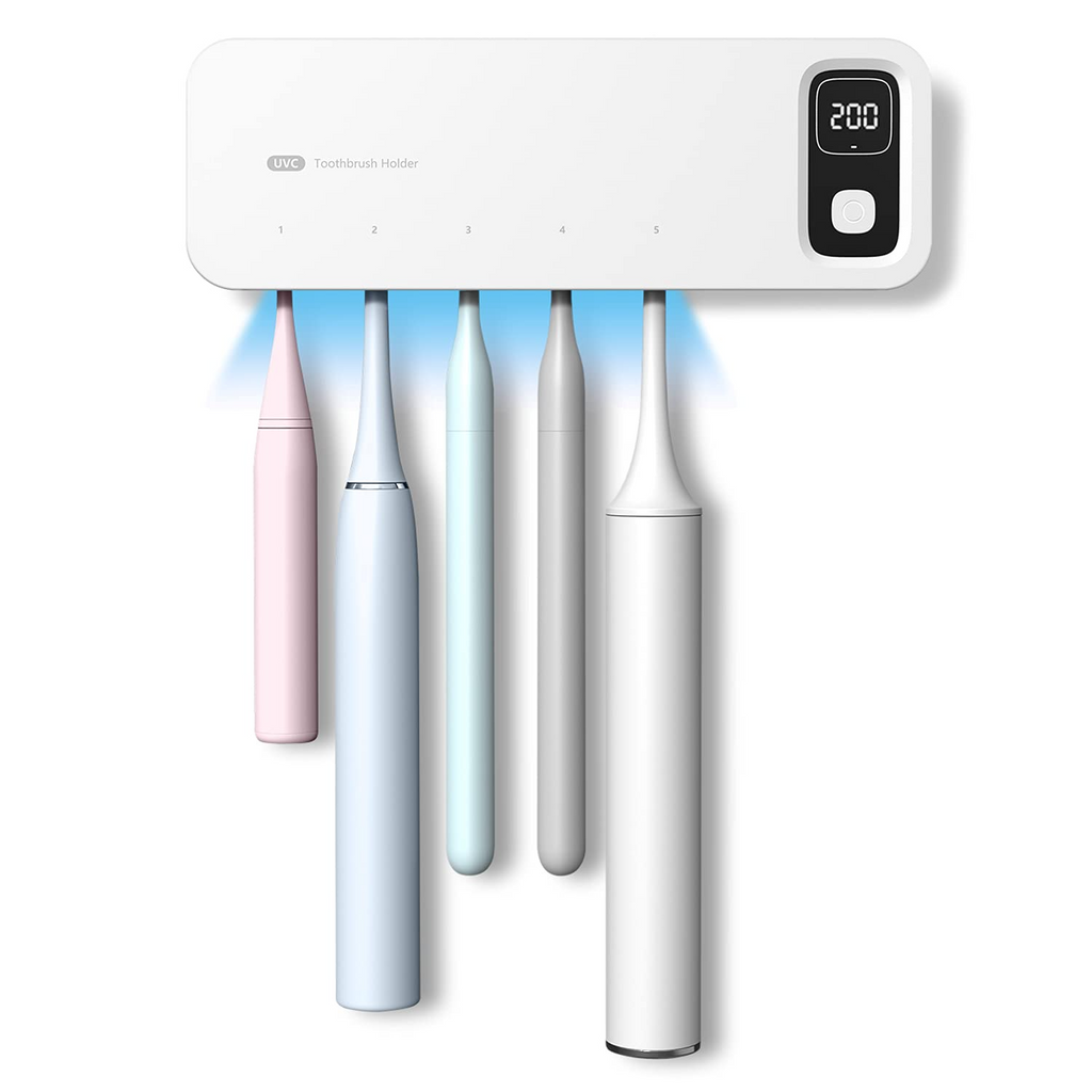 Toothbrush Storage Toothbrush Sterilizer Simple Smart Electric Air Drying Rack Charging UV Storage B