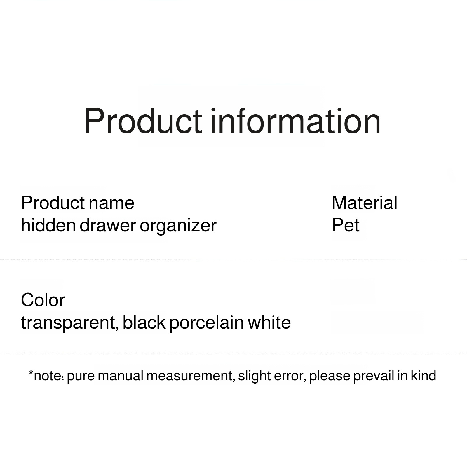 No-Drill Under-Desk Storage Drawer
