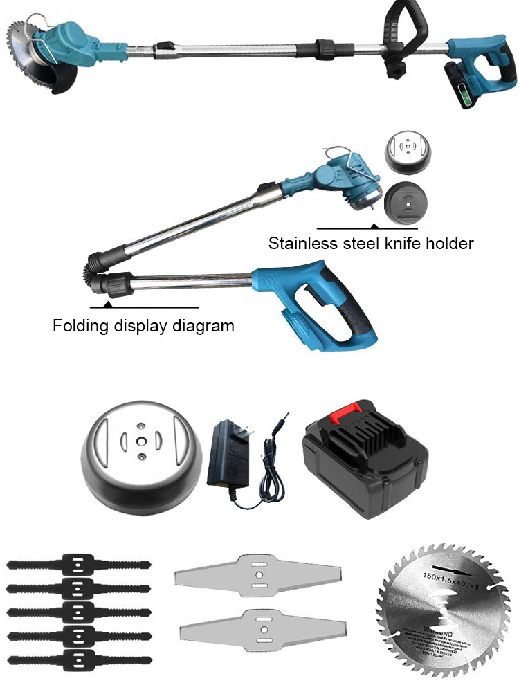 【Lightweight lithium battery garden lawn mower】50%OFF📢