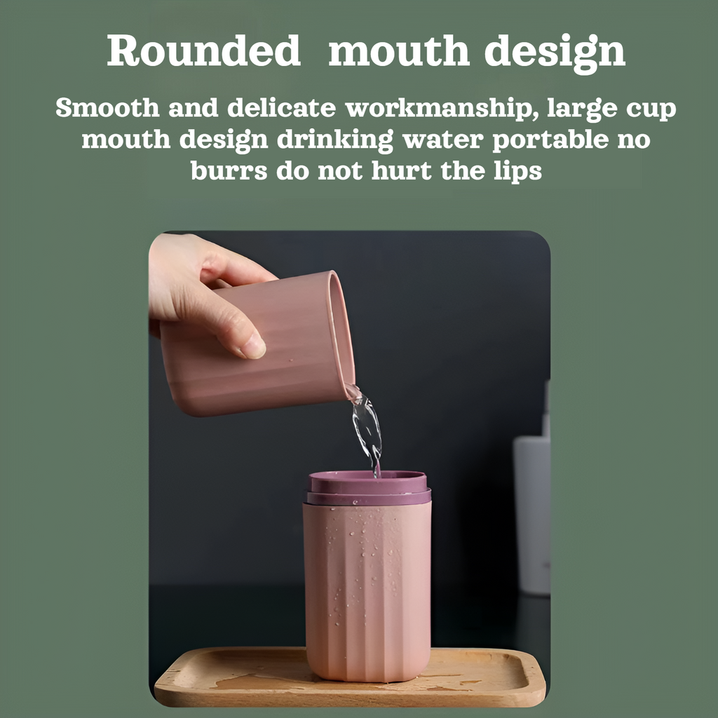 Travel mouthwash cup toothbrush box holiday travel portable toothbrush cup wash storage box plastic