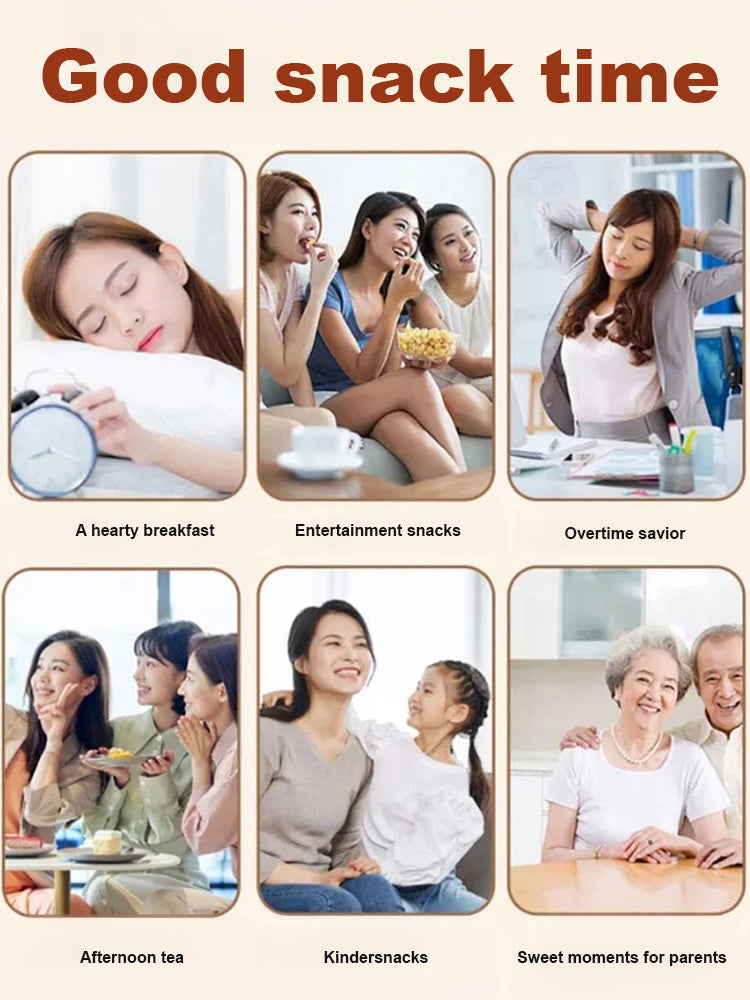 🔥【Sweet & Crunchy, No Guilt Snack】Black Sesame & Cranberry Fig Pastry