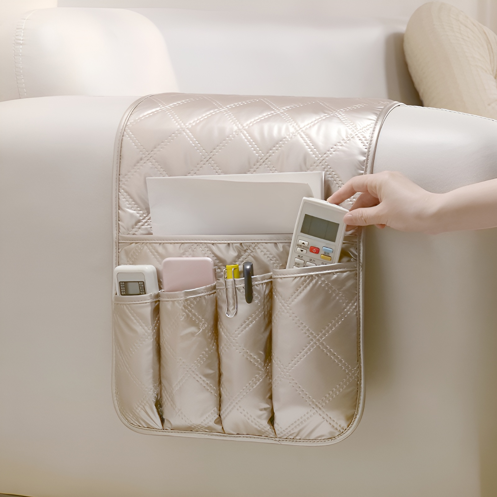 Waterproof and Non-Slip Sofa Organizer