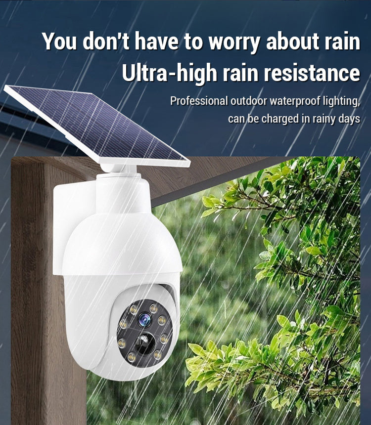 It can monitor your yard for a lifetime✨ without the need for a power source or internet connection, and it can still operate for an entire day even during a power outage💫
