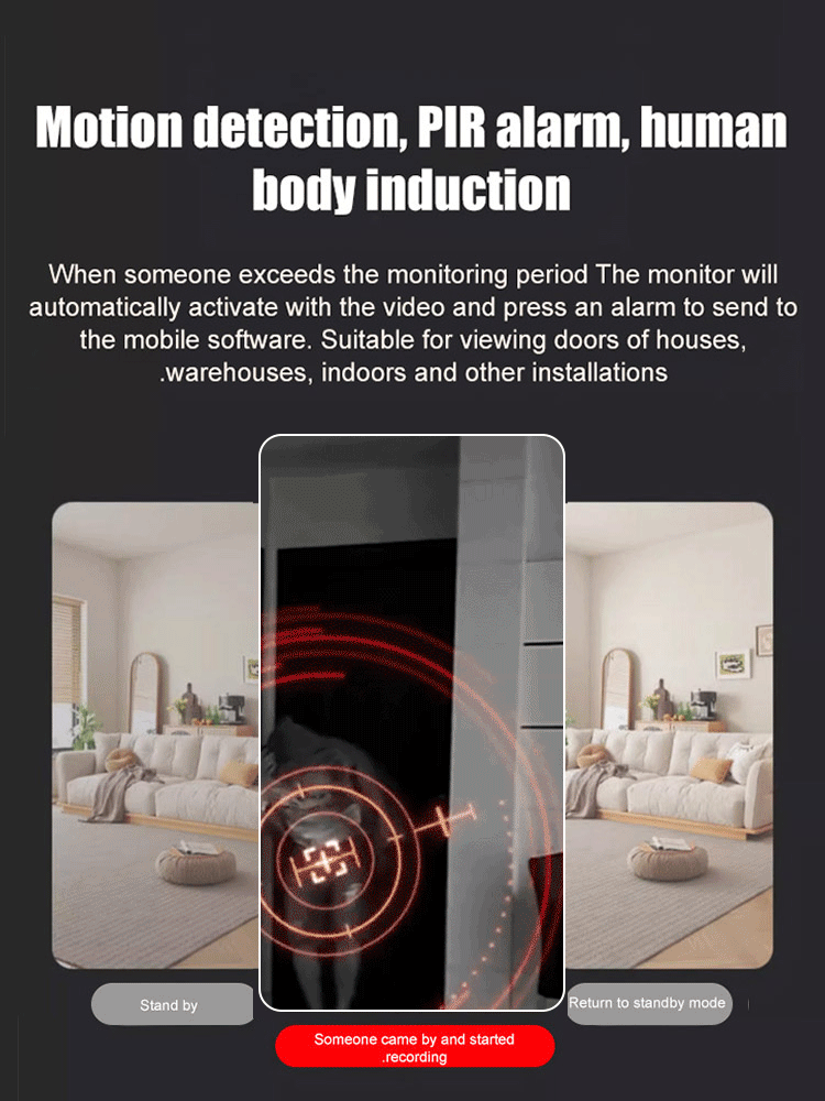 🔥SL Mini Magnetic WiFi Security Camera | 1080p HD with Night Vision & Motion Alerts