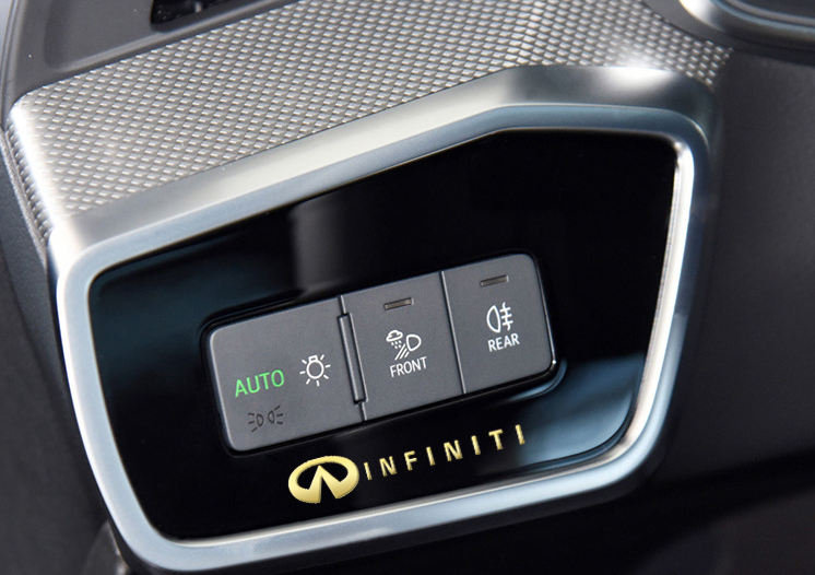 Metal Car Stickers - Pack of 4