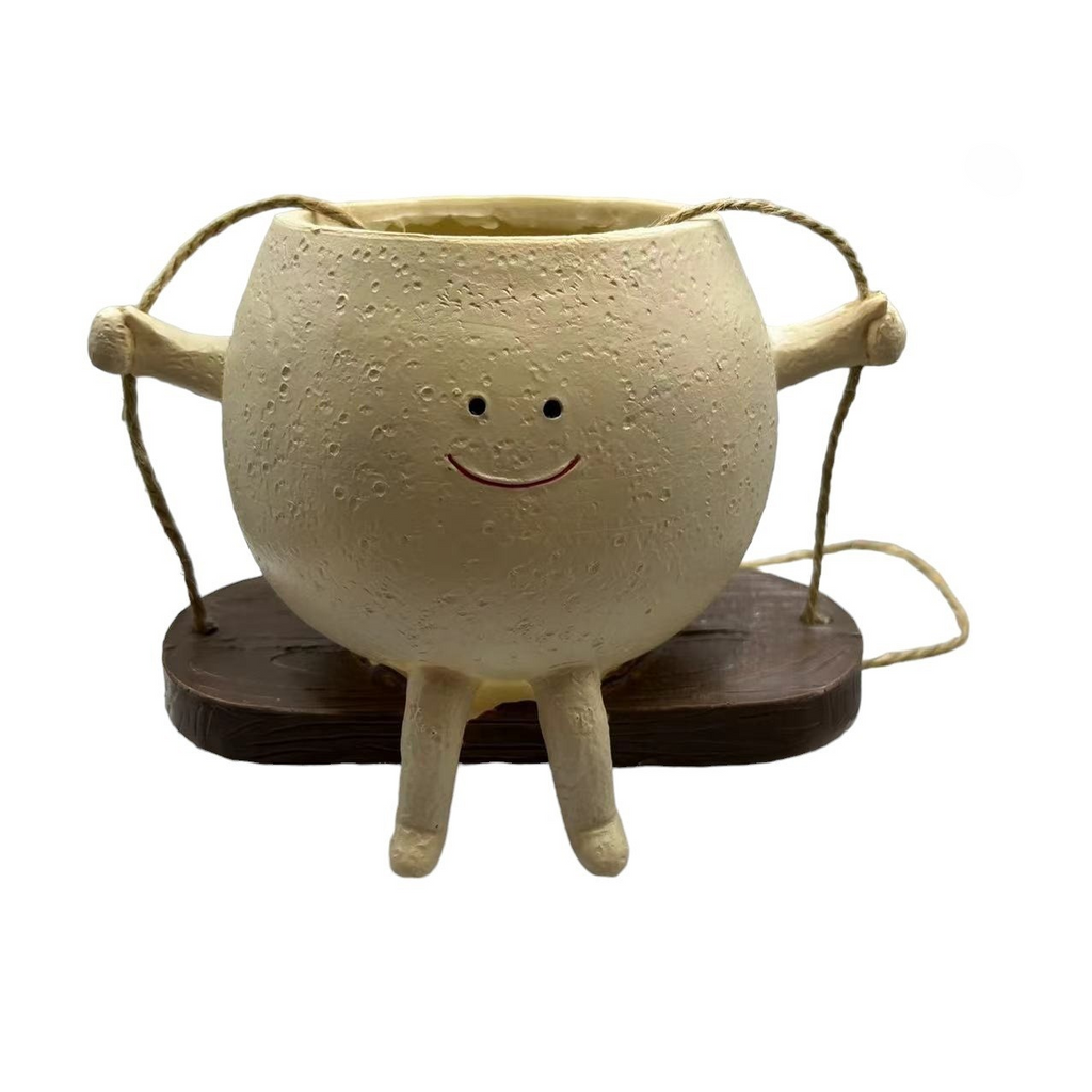 Cute Swing Jar Planter